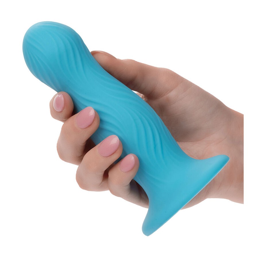 CALEXOTICS - WAVE RIDER SWELL ANAL PLUG BLUE